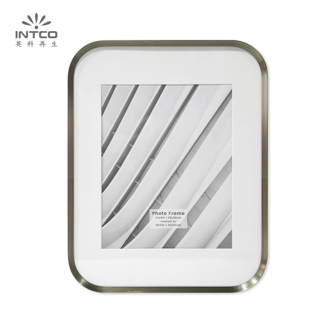 Brushed Finish Rounded Corner Aluminum Picture Frame Brushed Finish Rounded Corner Aluminum Picture Frame
