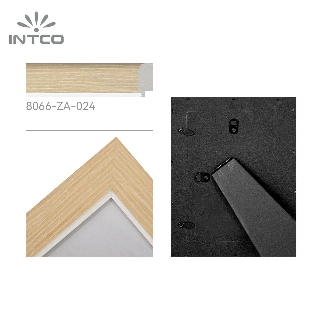 Natural Wood Wall & Tabletop Picture Frame with Plastic Frame Natural Wood Wall & Tabletop Picture Frame with Plastic Frame