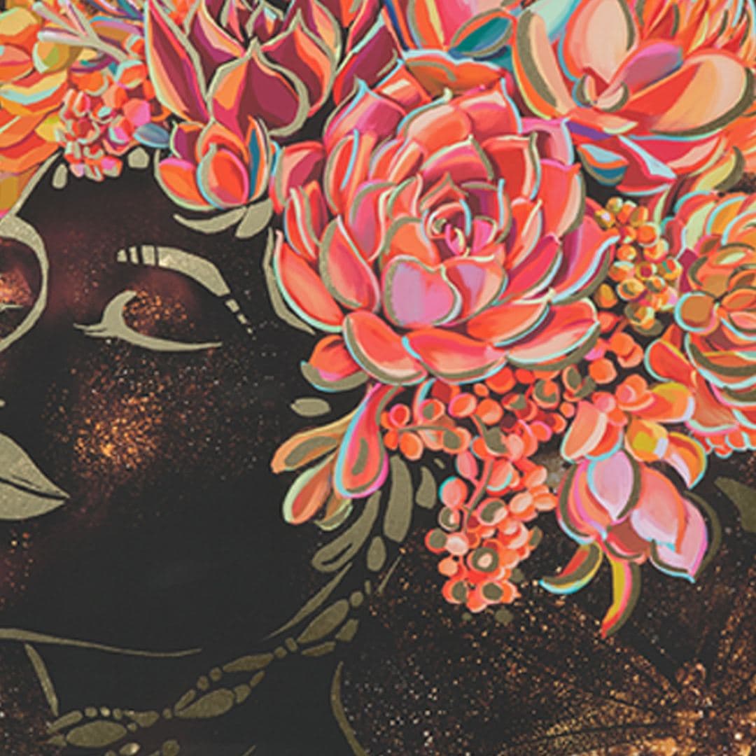 African Woman Canvas Wall Art Print Piece of 2 7
