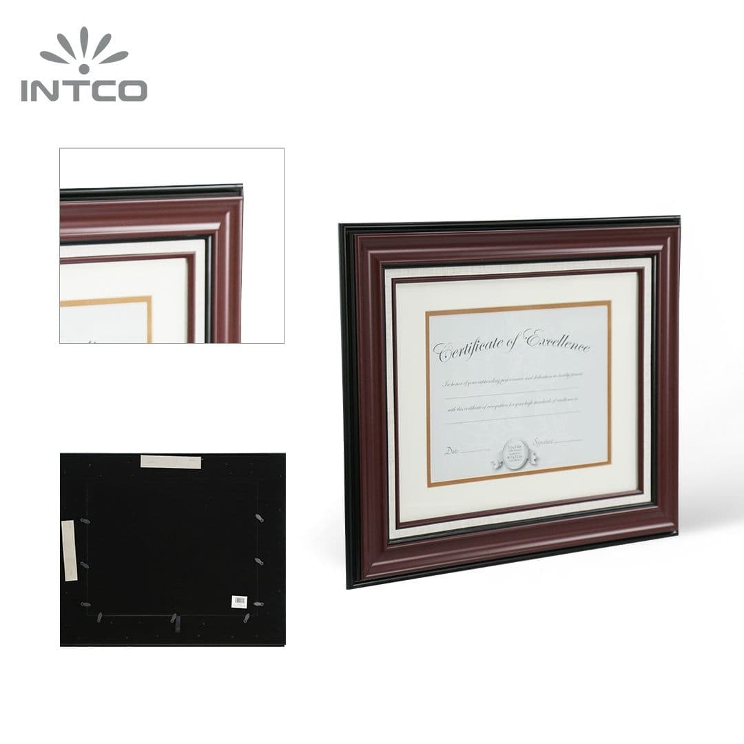 Moldura de documento de diploma de certificado 11×14 fosco a 8,5×11 4