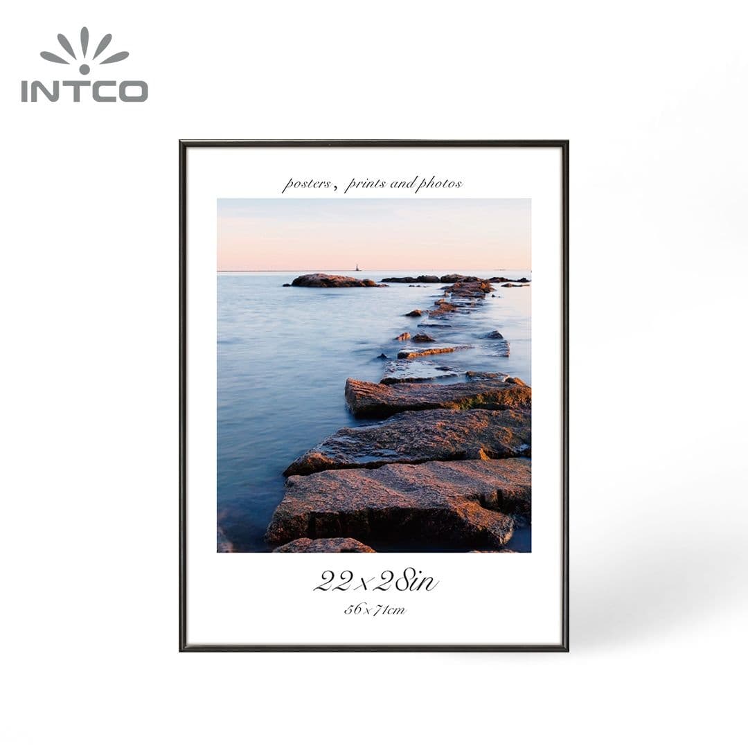 Modern Black Aluminum Framed Poster Frame Modern Black Aluminum Framed Poster Frame