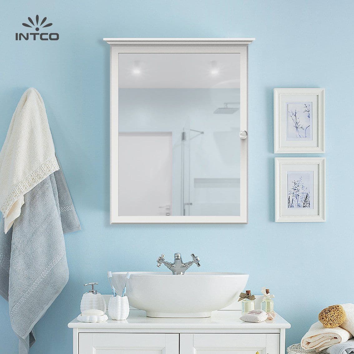 Classic Wall Mounted Medicine Cabinet with Mirror Classic Wall Mounted Medicine Cabinet with Mirror