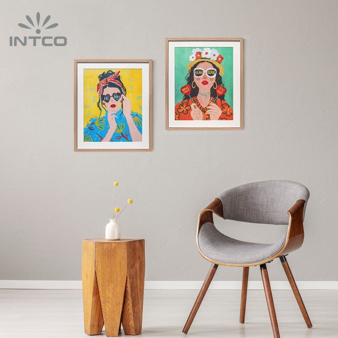 Figurative Lady Framed Wall Art 22×24 Figurative Lady Framed Wall Art 22×24