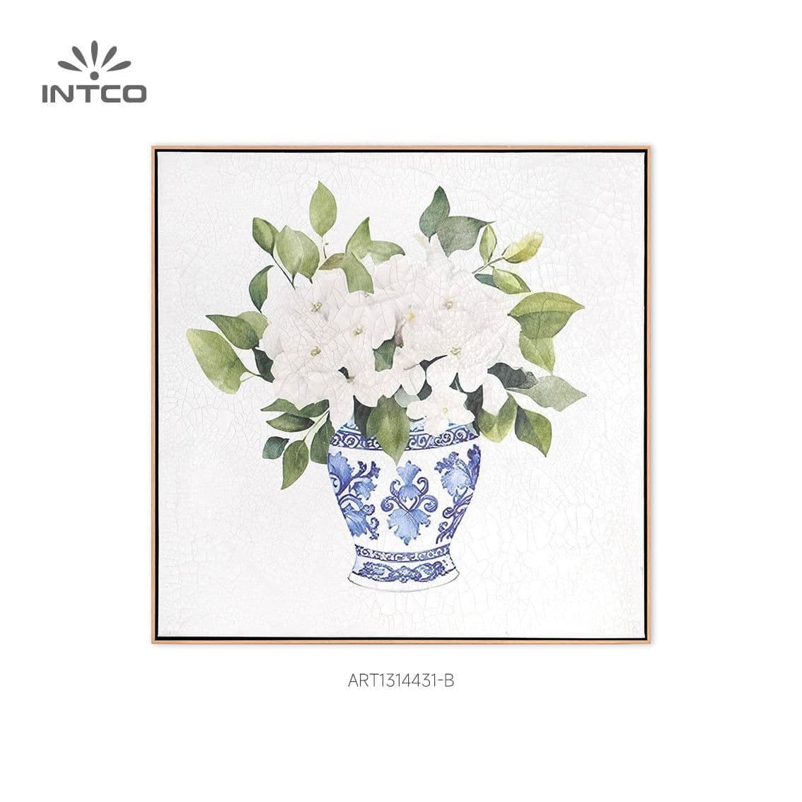Crackle Texture Ceramic Vase Wall Art Crackle Texture Ceramic Vase Wall Art