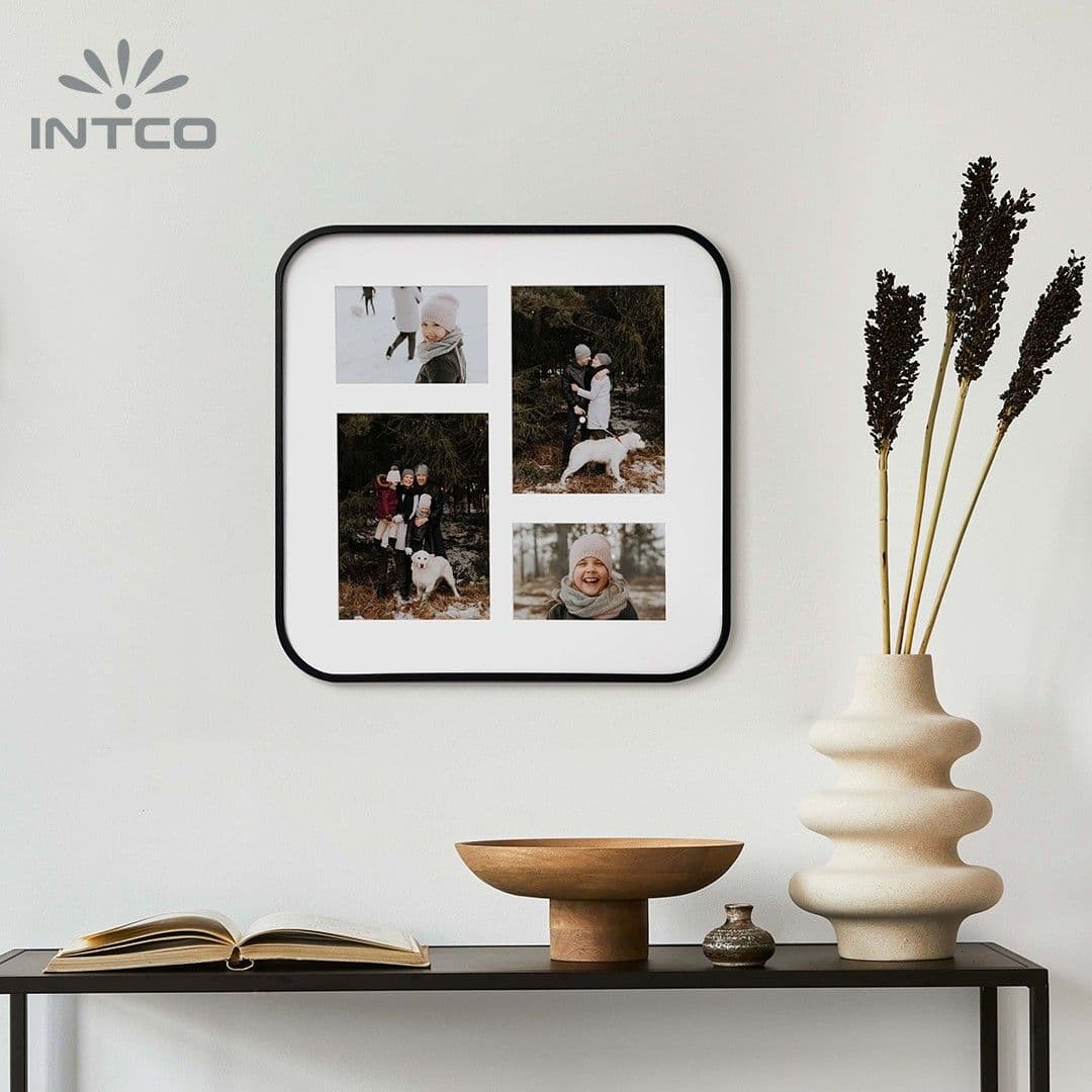 Aluminum Collage Picture Frame with 2-4×6 and 2-6×8 Openings Aluminum Collage Picture Frame with 2-4×6 and 2-6×8 Openings