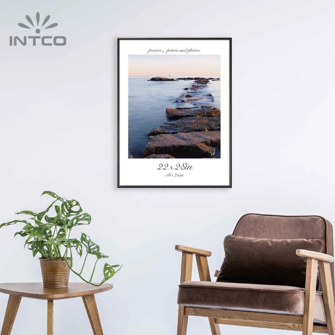 Modern Black Aluminum Framed Poster Frame Modern Black Aluminum Framed Poster Frame