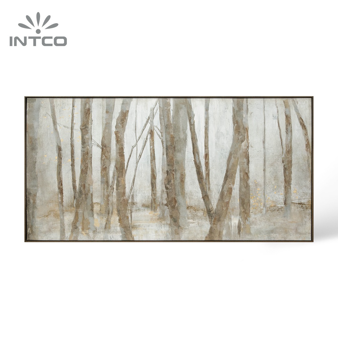 Uttermost Mystic Forest Hand Painted Art with Frame