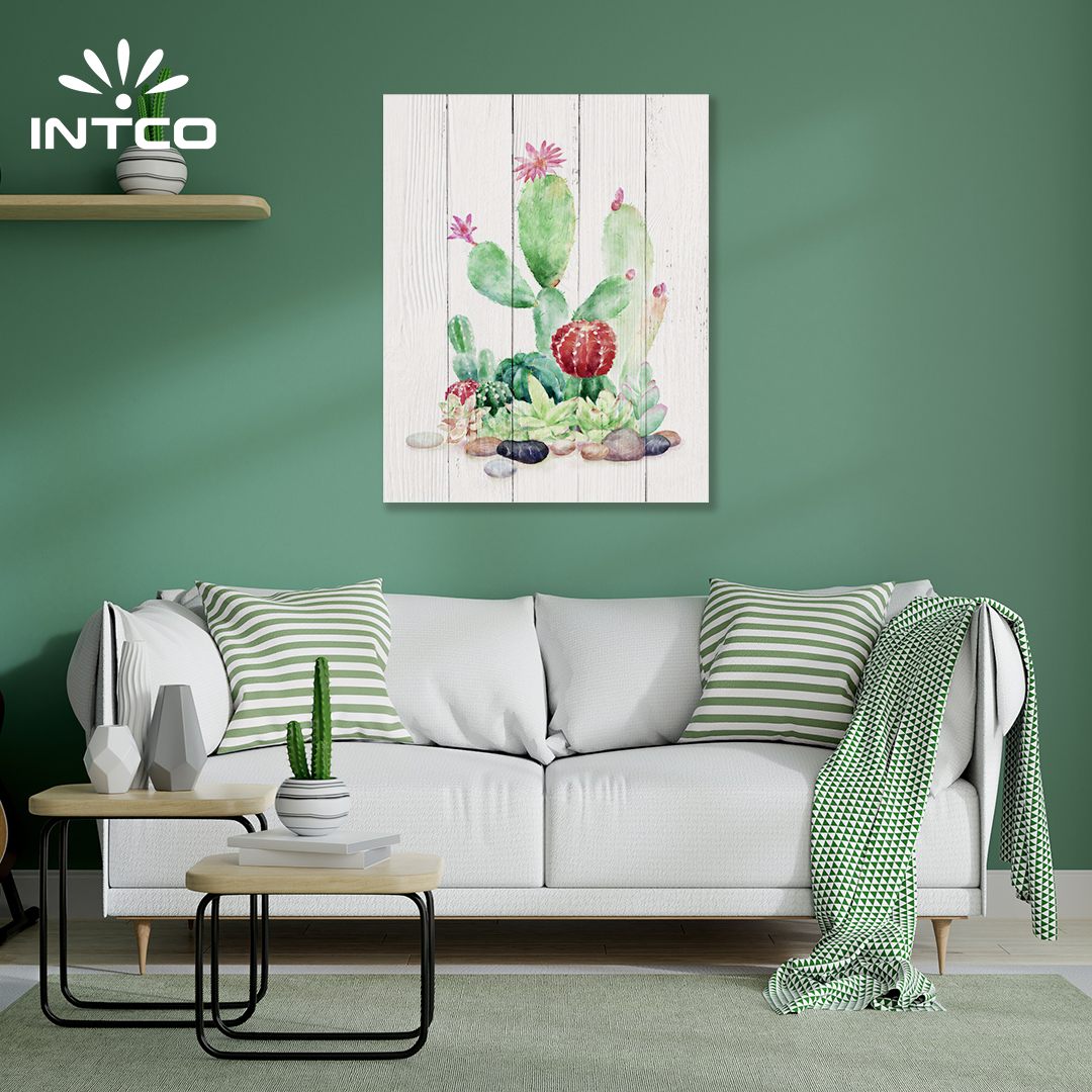 Cactus Decor Wall Decor for Living Room