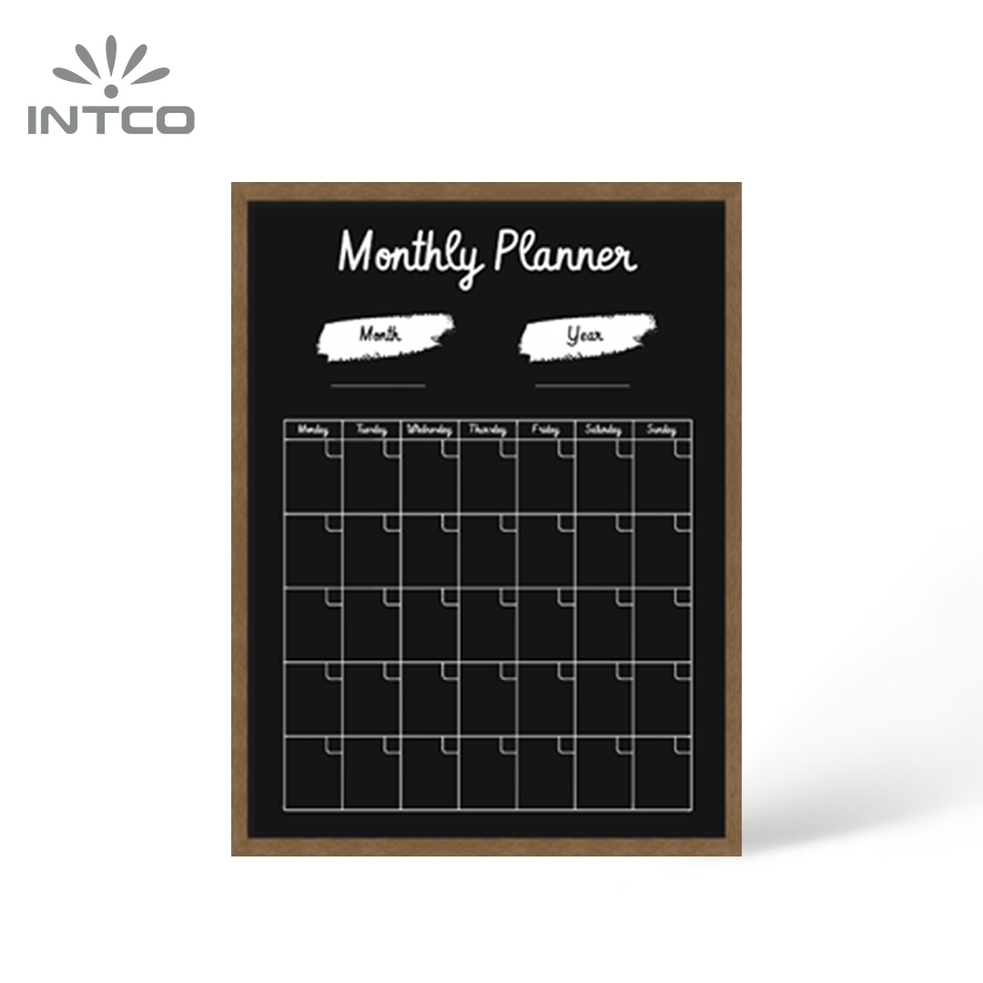 Chalkboard Style Board Monthly Wall Calendar 18×24 Inch