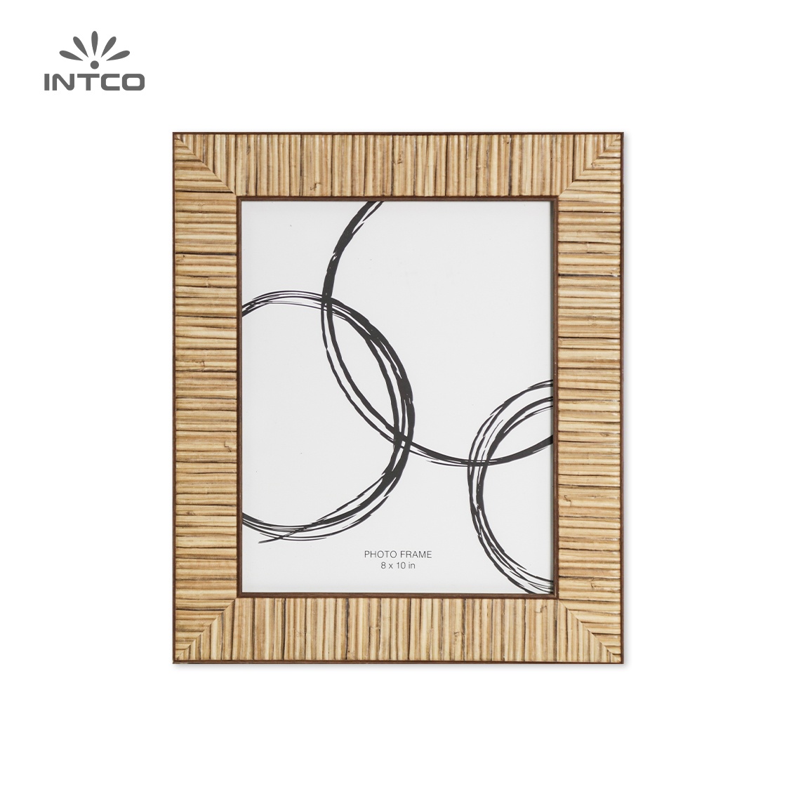 PS Woven Rattan-style Picture Frame