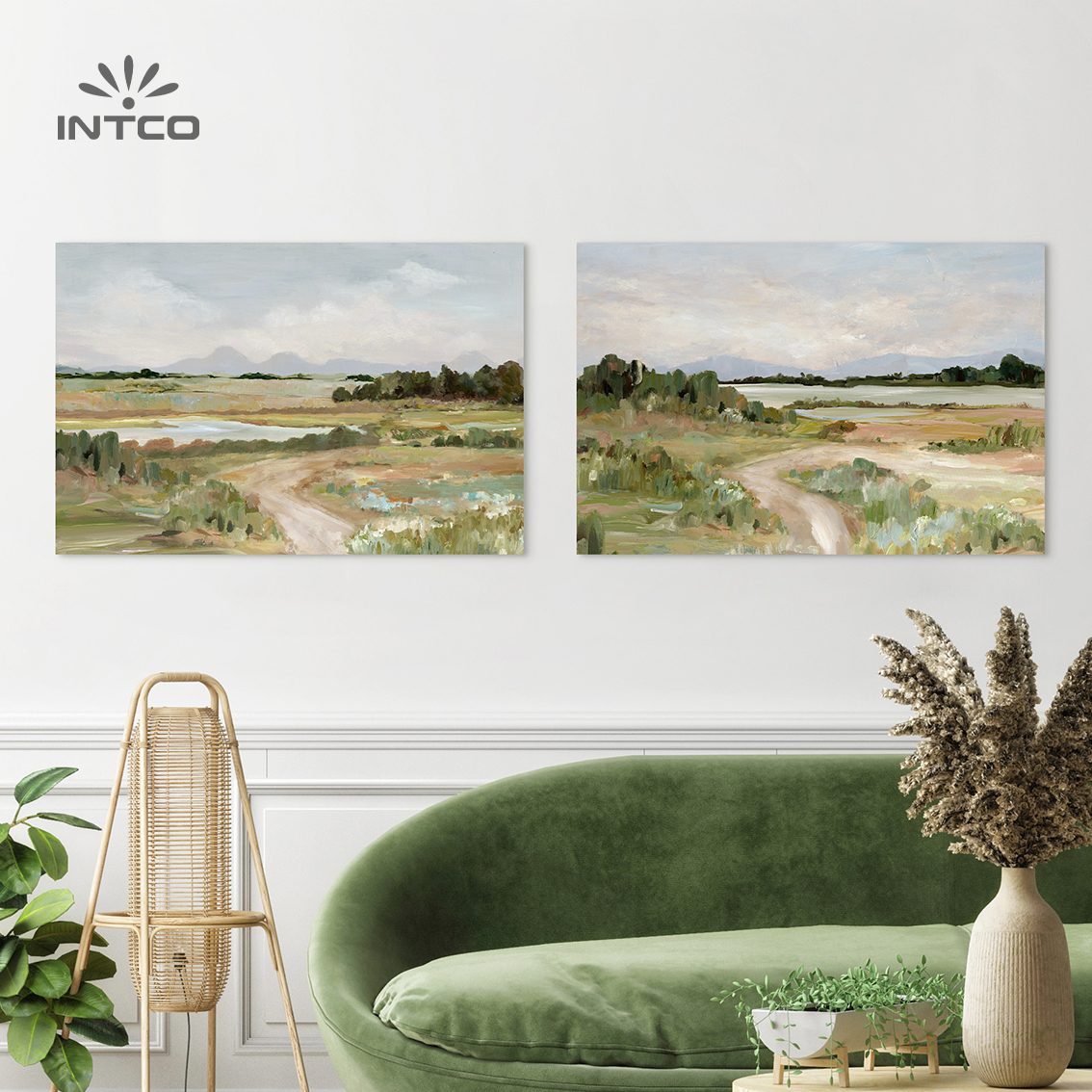 Abstract Landscape Wall Art